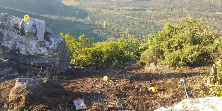 Bursa İznik’te kaçak kazıya suçüstü