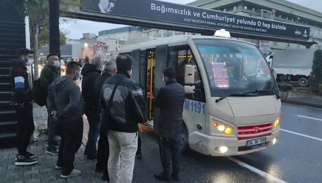 Fazla yolcu alan şoför: Ben almadım onlar bindi