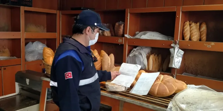 Osmangazi Zabıtası’ndan fırınlara virüs denetimi