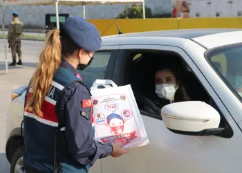 Bursa’da jandarmadan dikkat çeken uygulama