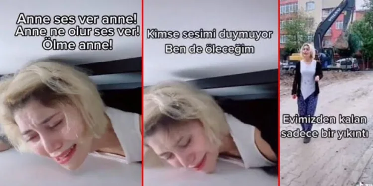 İzmir’deki depremde enkaz altında kalan Ayda bebek ile dalga geçti