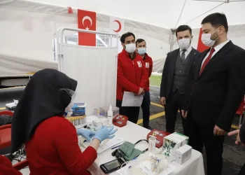 Belediye Kızılay işbirliğinde 4 günde 400 ünite kan toplandı