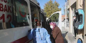Karantinadan kaçan kadın su faturası öderken yakalandı