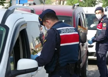 Bursa’da jandarmadan koronavirüs denetimi