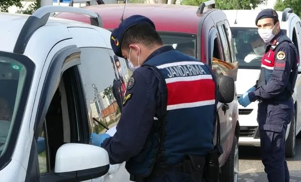 Bursa’da jandarmadan koronavirüs denetimi