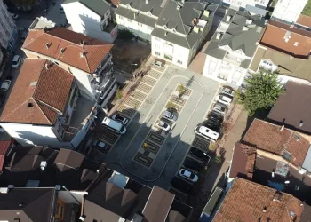 İnegöl’de Yeşil Çayır Caddesine 31 araçlık modern otopark
