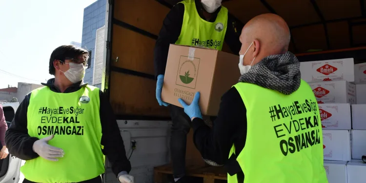 Osmangazi’de sosyal destek yardımları 800 bini geçti