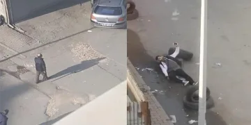 Oğlunu pompalıyla vurup yanında bekledi