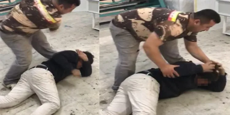 Beyin ameliyatı geçiren çocuğa iş yerinde işkence