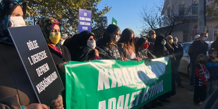 Bursa’da Kirazlıyaylalılar adalet istiyor