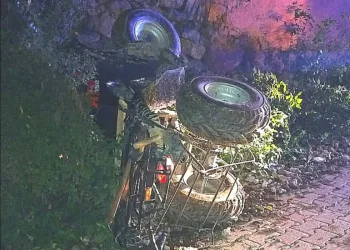 Bursa’da ATV devrildi! 1 ölü