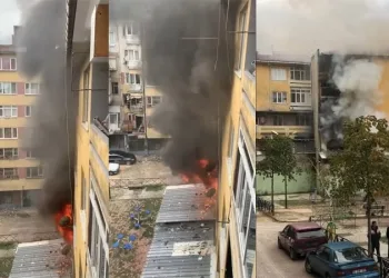 Bursa’da korkutan iş yeri yangını!