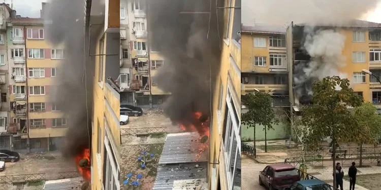 Bursa’da korkutan iş yeri yangını!