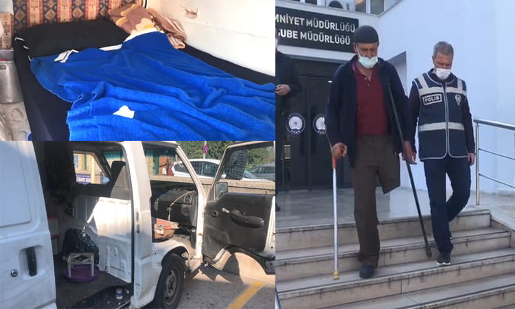 Bursa'da panelvan minibüste zorla fuhuş