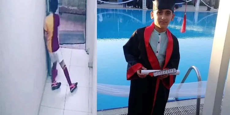 Kalbine yenik düşen 13 yaşındaki Emirhan’ın son görüntüleri
