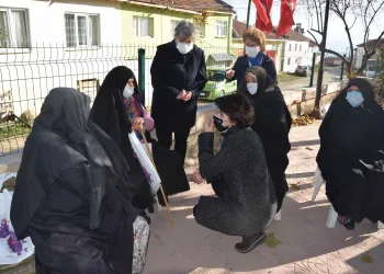 CHP’li kadınlardan Kirazlıyayla’ya dayanışma ziyareti