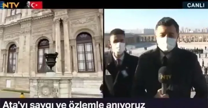 NTV’nin Anıtkabir’den yaptığı canlı yayınına izin verilmedi