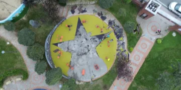 Parkta terör örgütü sembollerine soruşturma