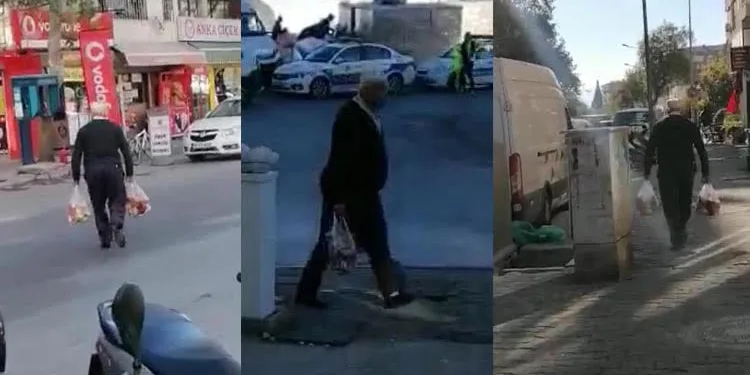 Depremzedelerin yardımlarını satan şüpheli gözaltına alındı