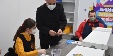Gemlik’te engelsiz montaj atölyesi faaliyete başladı