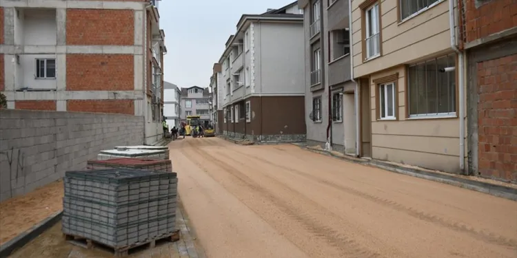 İnegöl’de Karlıova Sokak ulaşıma açılıyor