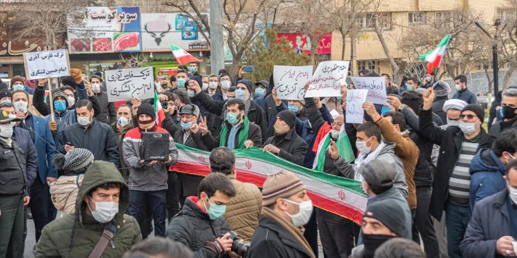 İran’da Türkiye Başkonsolosluğu önünde protesto
