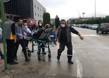 Bursa’da fabrikada yangın paniği