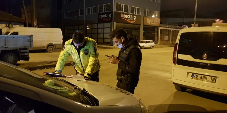 Tamir ettiği otomobille deneme sürüşü yaparken yakalandı