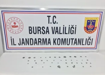 Bursa’da 43 parça tarihi eser ele geçirildi