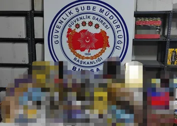 Bursa’da cinsel içerikli ürün operasyonu