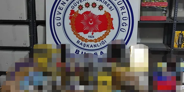 Bursa’da cinsel içerikli ürün operasyonu