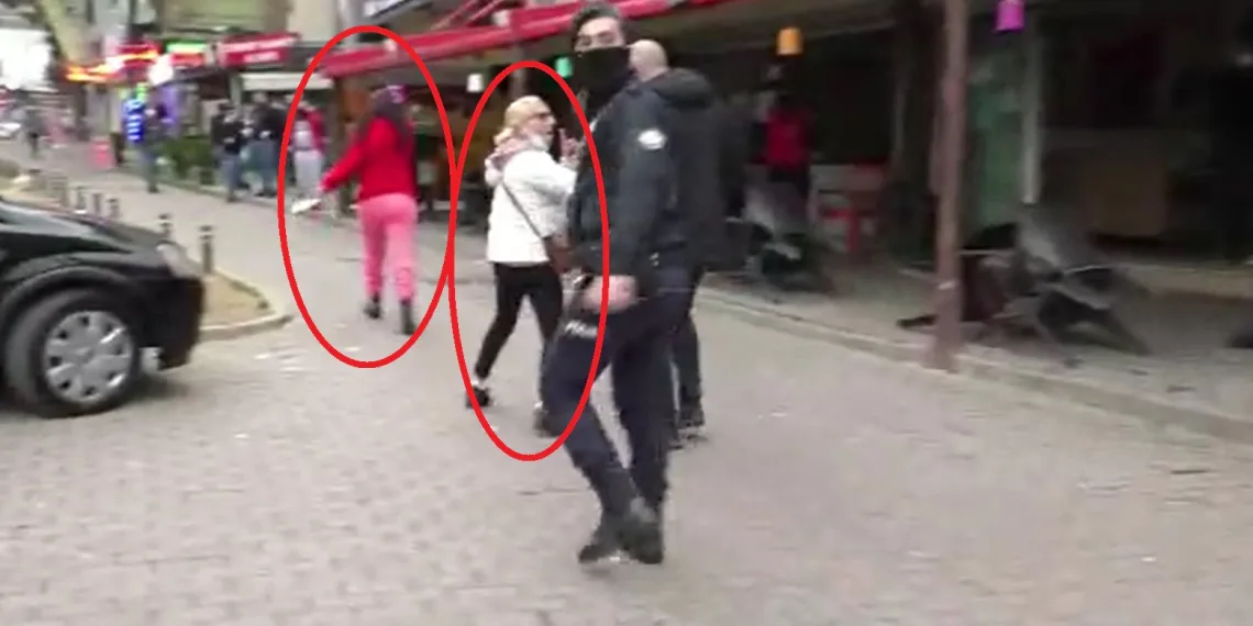 Maske uyarısı yapan polise saldırıp kaçmaya çalıştı