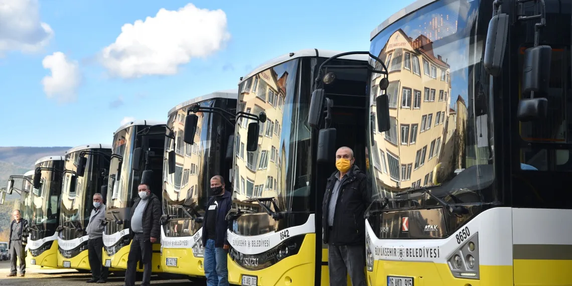 Burulaş filosuna 16 yeni otobüs
