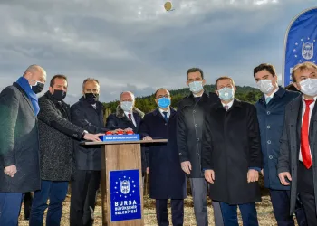 Harmancık Atık Su Arıtma Tesisi için düğmeye basıldı