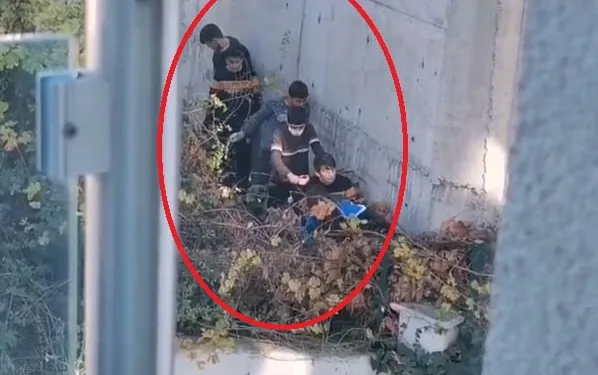 Bursa’da 6 çocuk polisten böyle kaçtı