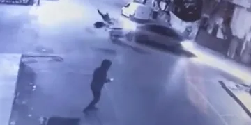 Yemek dağıtımına çıkan kurye ölümden döndü