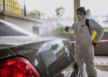 Kestel Belediyesi’nden ücretsiz araç dezenfekte hizmeti