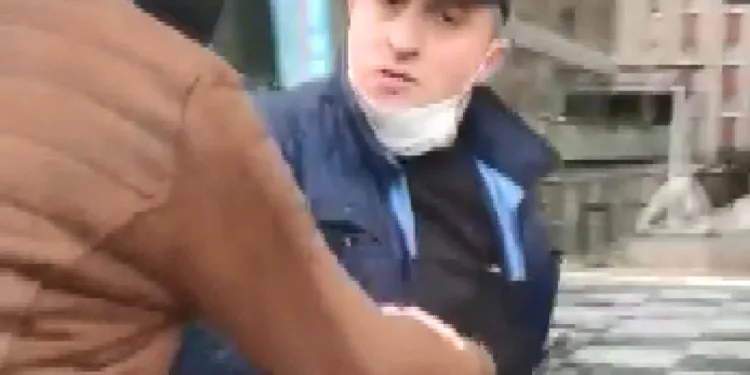 Zabıtadan şoke eden görüntü… Herkes tepki gösterdi