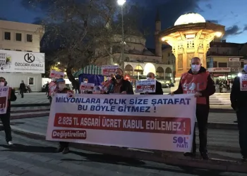 Sol Parti’den Bursa’da eylem