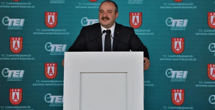 Bakan Varank: Gaz türbinli motor teknolojisine sahip 7 ülkeden biriyiz