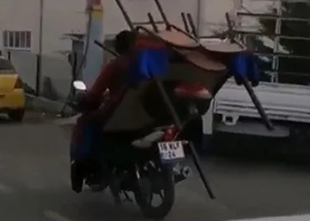 Bursa’dan sıradışı görüntü