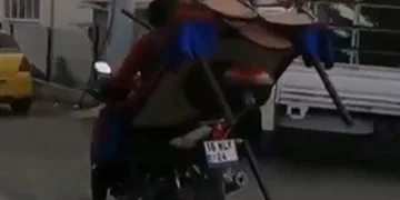 Bursa’dan sıradışı görüntü
