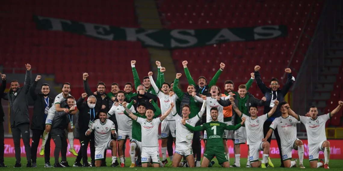Bursaspor 2020 yılında 18 kez kazandı, 62 kez sevindi