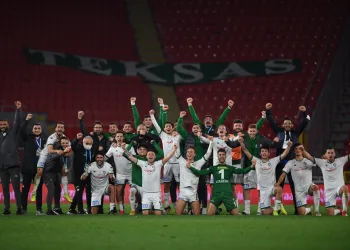 Bursaspor 2020 yılında 18 kez kazandı, 62 kez sevindi