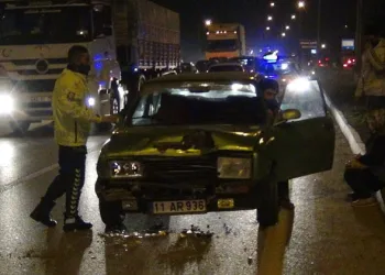 Bursa İnegöl’de kaza! 1 kişi yaralandı