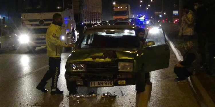 Bursa İnegöl’de kaza! 1 kişi yaralandı