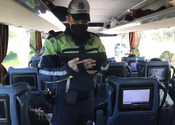 Bursa yılbaşı öncesi terminalde HES kodu denetimi