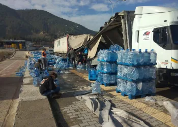 Bursa’dan yola çıkmıştı, hepsi yola saçıldı