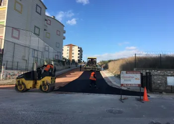 Osmangazi Belediyesi Hamitler Mahallesi’ndeki sokakları asfaltladı