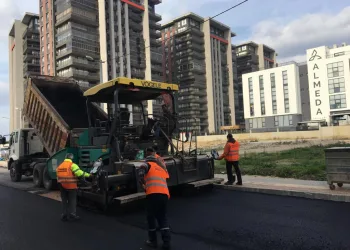 Panayır sokakları yenilendi
